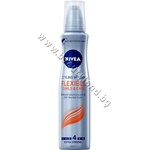 Nivea Пяна за коса Nivea Styling Mousse Flexible Curls & Care, p/n NI-86945 - Пяна за къдрава коса за екстра силна фиксация (NI-86945)