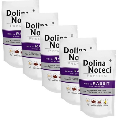 Dolina Noteci Premium Rich In Rabbit with Cranberry 5 x 150 g
