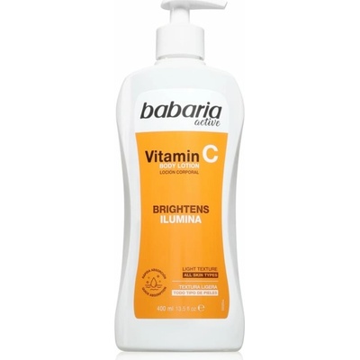 Babaria Vitamin C rozjasňujúce telové mlieko 400 ml
