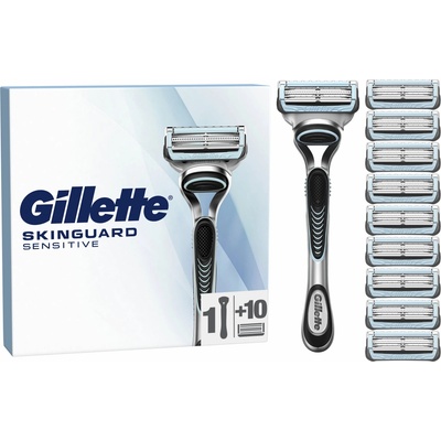 Gillette SkinGuard + 10 ks hlavic