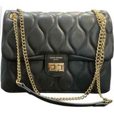David Jones prošívaná crossbody kabelka CM6705 navy modrá