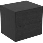 Ideal Standard Atelier Conca стенен долен шкаф, тъмен дъб, 2 чекмеджета с плот 60 см (T4321Y4)