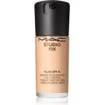 MAC Cosmetics Studio Fix Fluid SPF 15 24HR Matte Foundation + Oil Control матиращ фон дьо тен SPF 15 цвят NC16 30ml