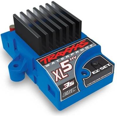 Traxxas XL-5HV 3s Electronic Speed Control, waterproof (low-voltage detection), TRX3025 Спийд контролер за Траксас катерач (TRX3025)
