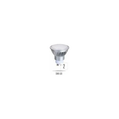 Wojnarowscy LED GU10 230V 6W SMD 5630 15LED Teplá bílá mléčná stříbrná