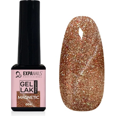 Expa-nails expanails uv/led gel lak magnetic č.4 glitter 5 ml