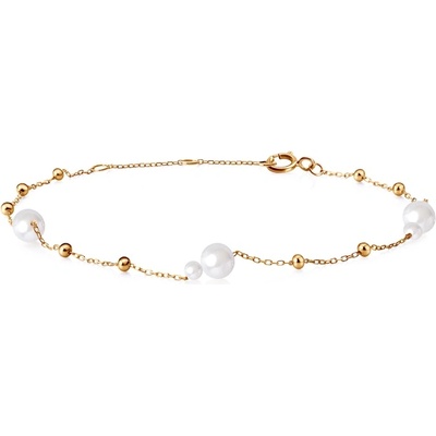 SAVICKI Гривна Célamare: злато, перла