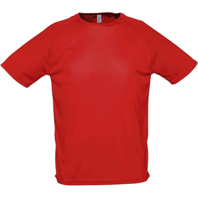 Soľs Sporty pánske tričko s krátkym rukávom red