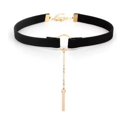 Prosperk Náhrdelník choker černý S1055