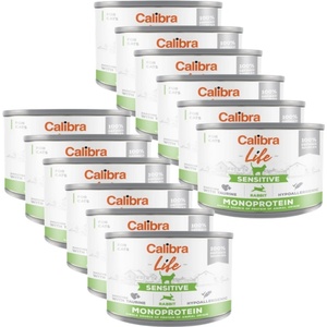 Calibra Cat Life Sensitive Rabbit 12x200г