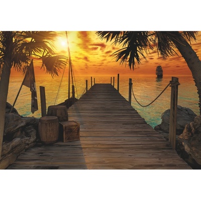 Komar 8-918 Fototapeta Treasure Island Rozměr 368 x 254 cm