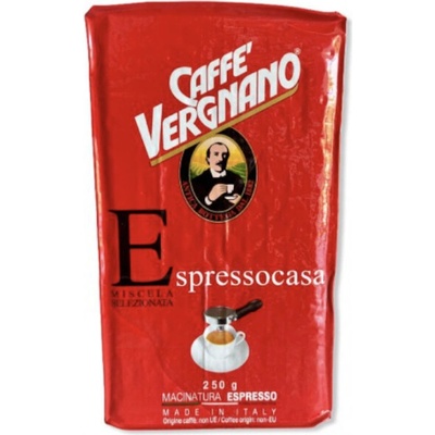 Vergnano Espresso 100% Arabica mletá 250 g