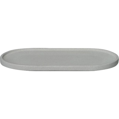 Blomus Декоративен поднос CRETO 17 см, прозрачен сив, бетон, Blomus (BM65497)
