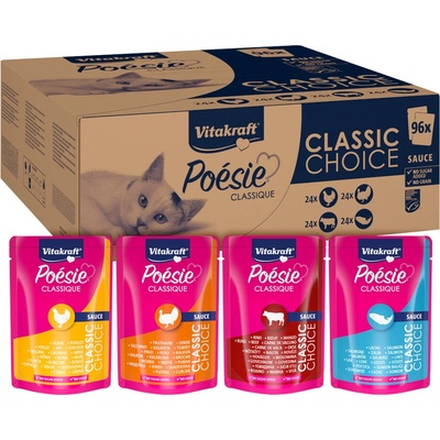Vitakraft Poésie Classic Sauce mix balenie 12 x 85 g