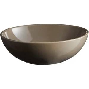 Emile henry (Франция) Керамична купа за салата emile henry individual salad bowl - Ø15.5 см - цвят сиво-бежов (eh 2116-95)