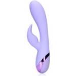 Loveline Smooth Silicone Rabbit Vibrator - Digital Lavender (P26723)