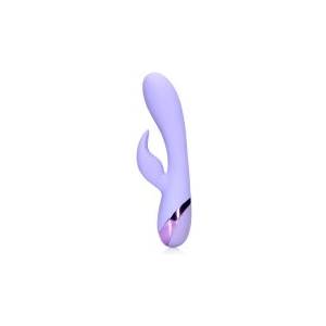 Loveline Smooth Silicone Rabbit Vibrator - Digital Lavender (P26723)