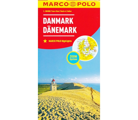 Dánsko mapa ZoomSystem
