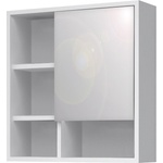 TopMebel Demo TopMebel меламиново огледало за баня в бял цвят 60x17.5x60cm