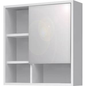 TopMebel Demo TopMebel меламиново огледало за баня в бял цвят 60x17.5x60cm
