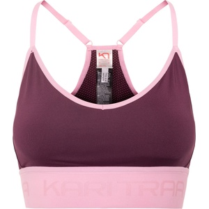 Kari Traa Дамски спортен сутиен Kari Traa Women's Var Sports bra - Wine - размер XS (114-2284-0511)