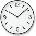 Lemnos Стенен часовник Mono Clock бял (LC10-20A WH)