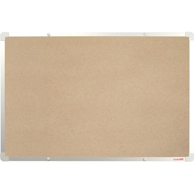 BoardOK Textilní tabule 90 x 60 cm, šedý rám