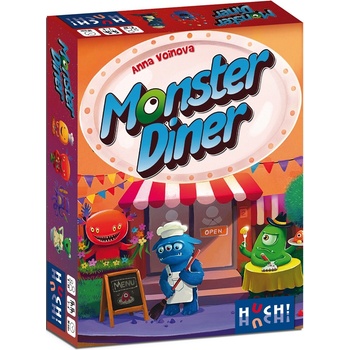 Huch & Friends Настолна игра Monster Diner - Семейна (88046-HU)