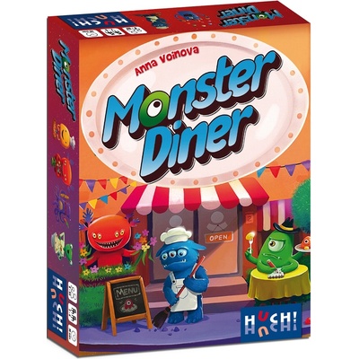 Huch & Friends Настолна игра Monster Diner - Семейна (88046-HU)