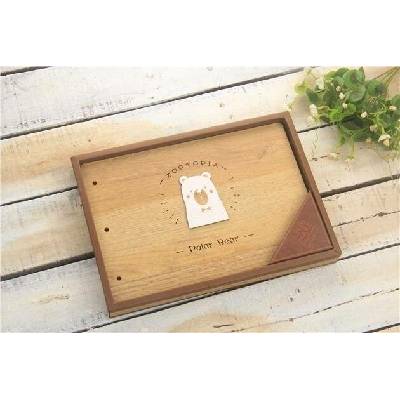 dpCraft Dřevěné album, 190x270mm, 28 listů, medvídek (DPAL-018)
