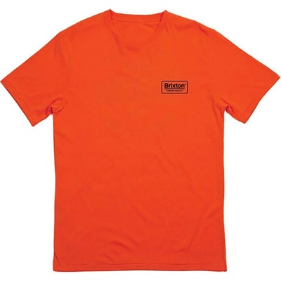 Brixton tričko Palmer S/S Prem Tee Orange