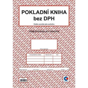 Baloušek Tisk PT238 Pokladní kniha bez DPH