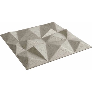 vidaXL Стенни панели 12 бр. 50 x 50 cm Диамант Бетон XPS Пяна (42046065)