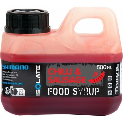 Shimano Booster Isolate Food Syrup Attractant Chilli Sausage 500 ml