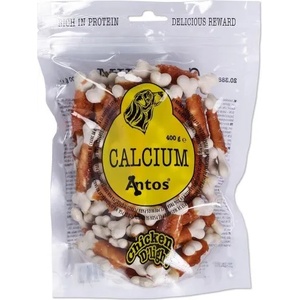 ANTOS Chicken D'light Calcium - лакомство за куче - калциеви кокалчета с пилешко филе 400 гр - Нидерландия - 20388