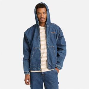 Timberland Men's Overshirt - 96 Blue Wash