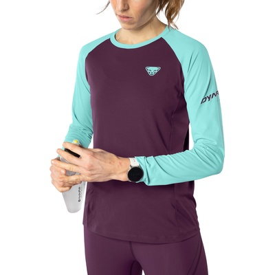 DYNAFIT Тениска с дълъг ръкав Dynafit ALPINE PRO W L/S TEE Лилав Velikost M