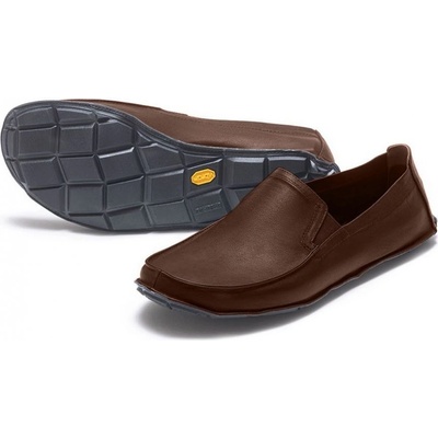 Vibram One Quarter Moc Kangaroo Brown/Black