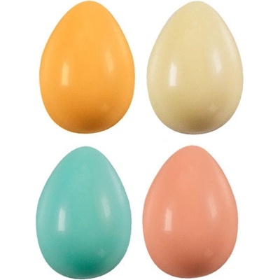 Hospodyňkám.cz 3D Mini velikonoční vajíčka z bílé čokolády 24ks