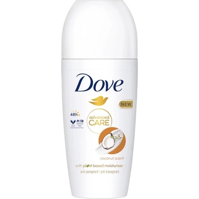 Dove Advanced Care Рол-он против изпотяване Coconut, 50 ml