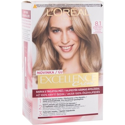 L'Oréal Excellence 8,1 blond popelavá světlá