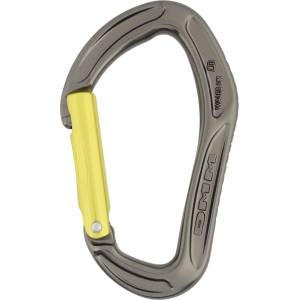 DMM Карабинер с щифт Dmm Alpha Sport Straight Gate Snapgate carabiner - Titanium / Lime - размер One Size (321-0254-0111)