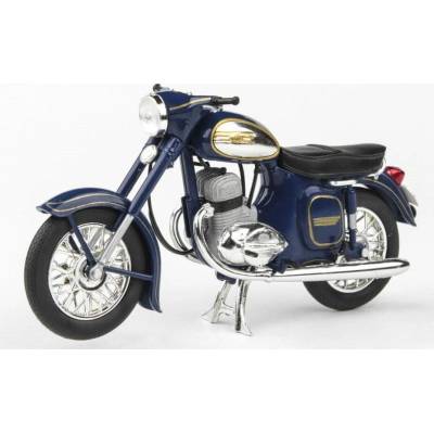 Abrex Jawa 350 Kývačka Automatic 1966 Modrá Kobaltová 1:18