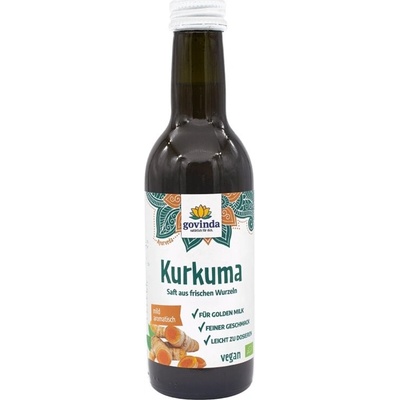 BIO Govinda Kurkumová šťáva 250 ml