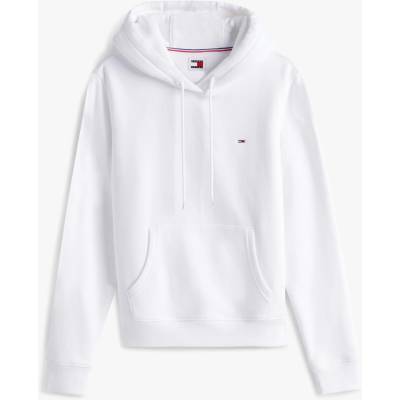 Tommy Hilfiger Суичър Tommy Jeans Women's Regular Flag Hoodie - White