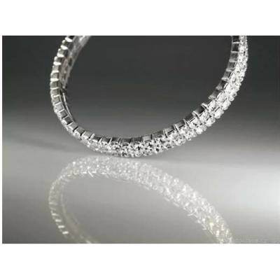Prosperk náramek dvouřadý Swarovski krystalky S4703
