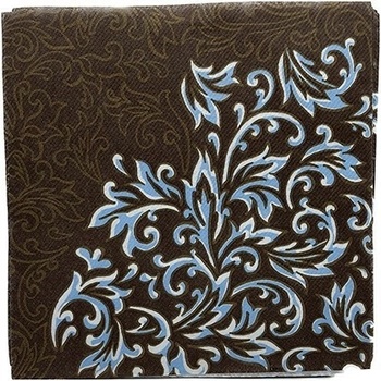 MANK Delia Blau/Braun 64406 servítka 40x40cm