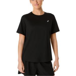 Asics Дамска тениска Asics Women's Core S/S Top Running shirt - Performance Black (916-3405-0413)