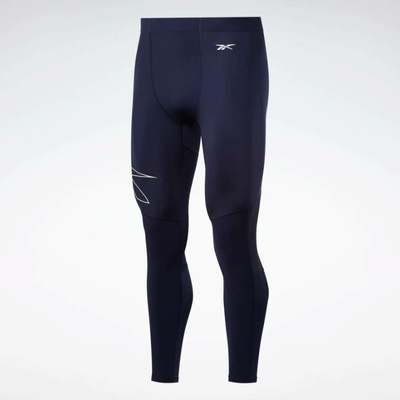 Pánské kompresní legíny Fitness Compression Tights modré