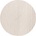 Multidecor Естествен кръгъл килим FIR WOOL, 160 см, 2600 g/m2, кремав (MU0142)